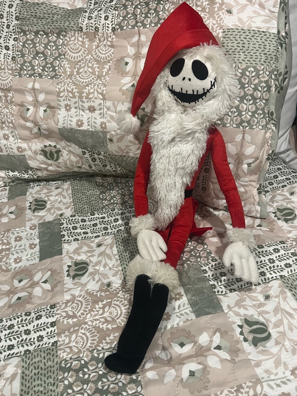 Disney Nightmare Before Christmas Jack Skellington Christmas Santa
